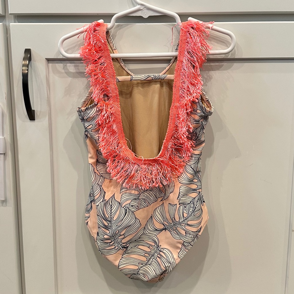Shade Critters Fringe Back 1 Piece Swimsuit - 4T